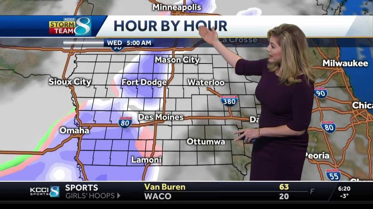 Storm chances increase as temperatures rise