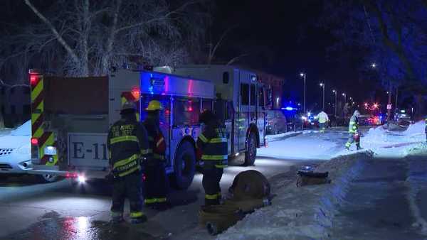 cold weather complicates fire responses as temperatures dip below zero