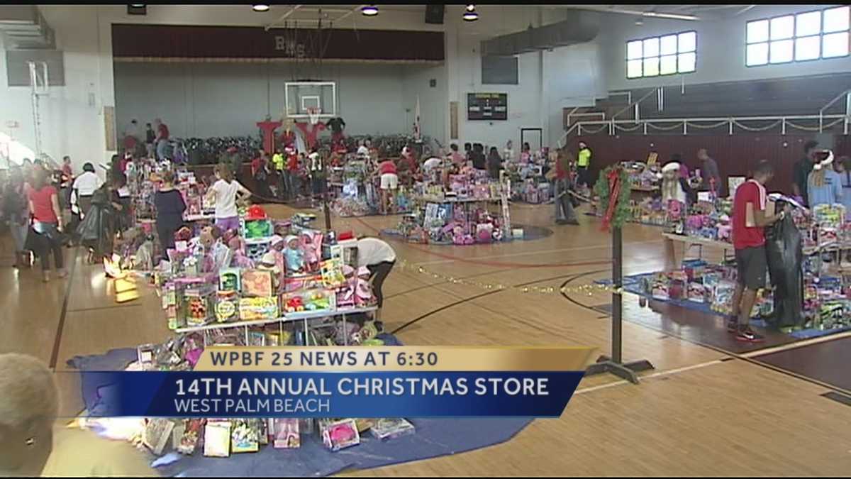 Christmas store opens for less fortunate