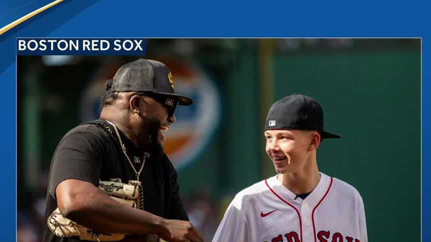 Red Sox photo day featured David Ortiz's massive 500-homer diamond necklace  - Over the Monster