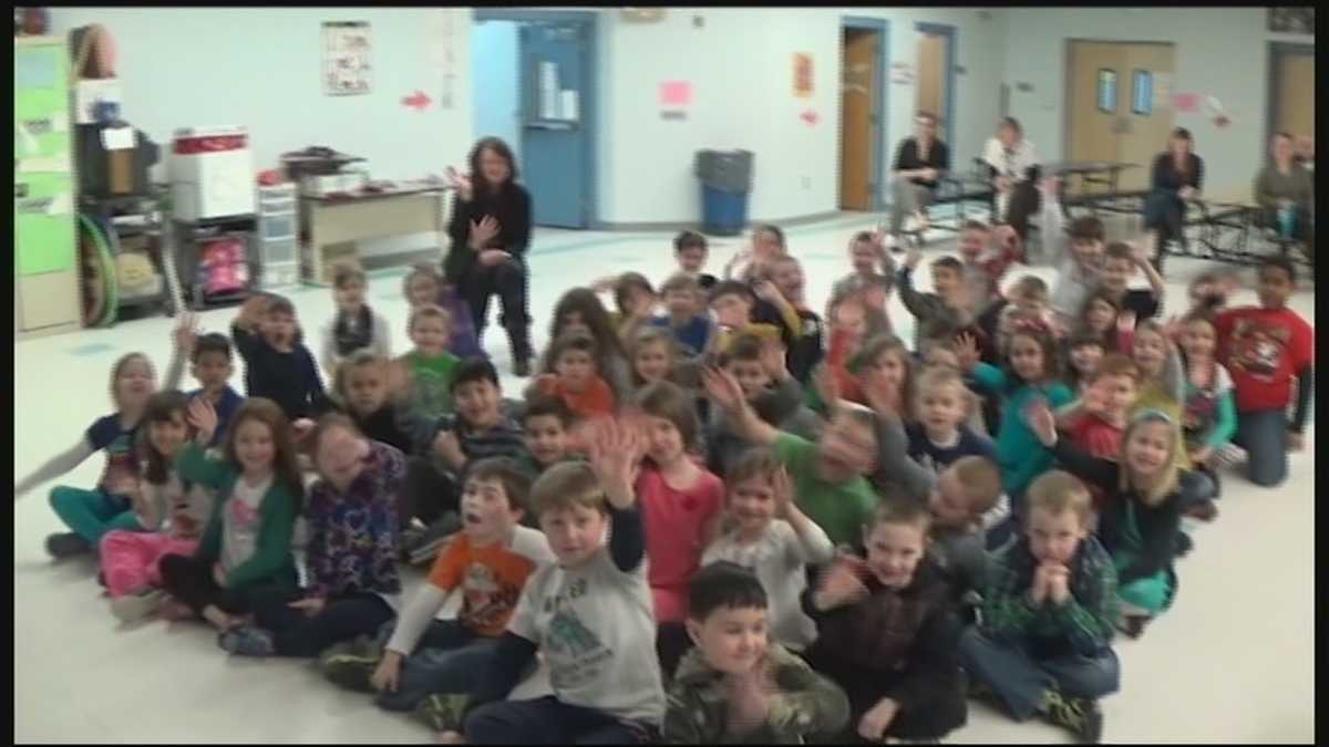 School visit Underhill School in Hooksett