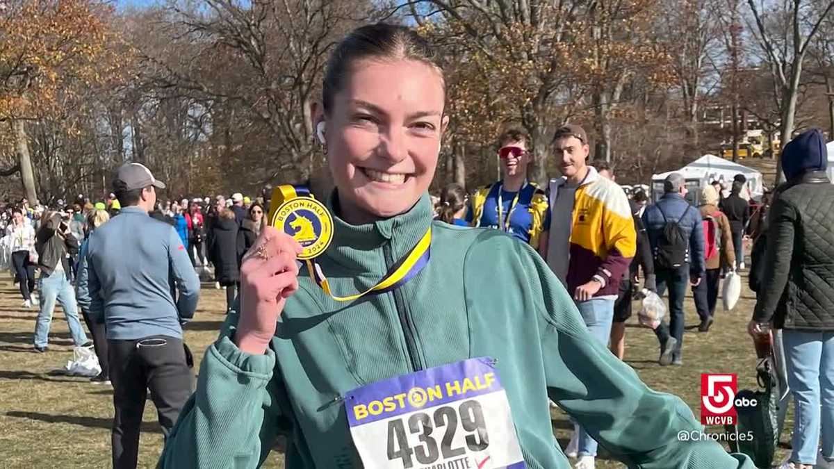 Charlotte Hogan's recovery leads to the Boston Marathon