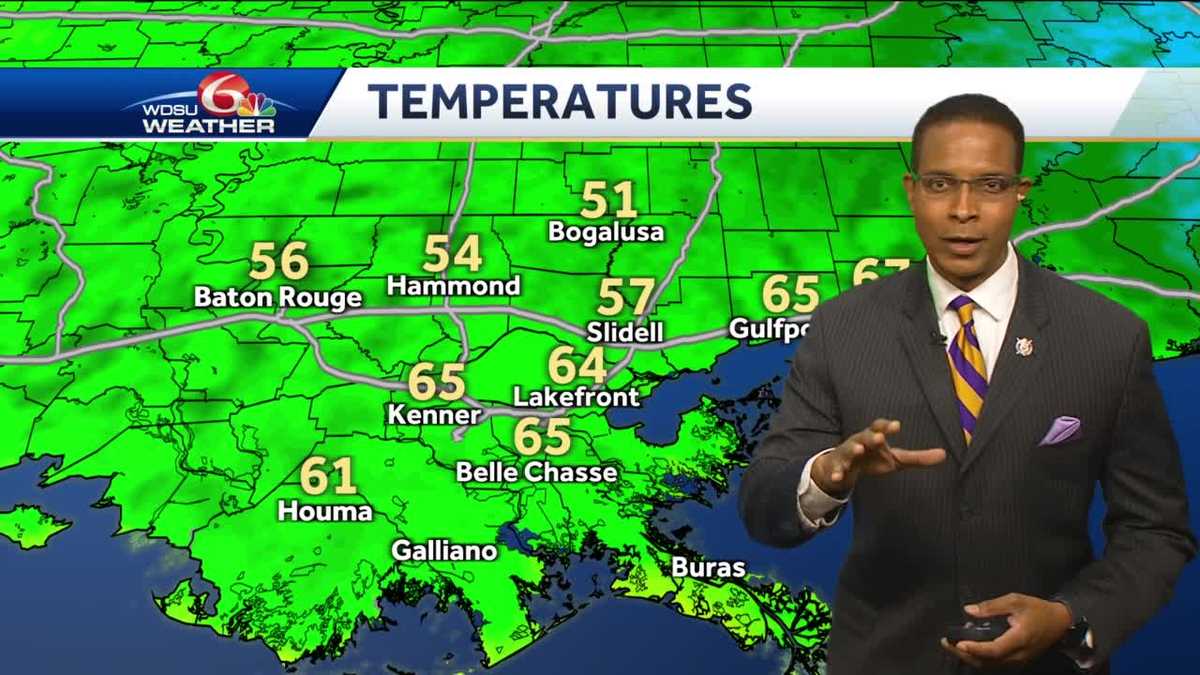 A warm and humid Wednesday