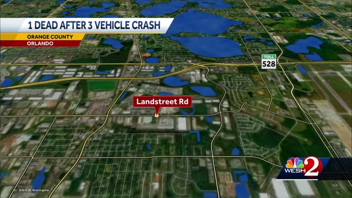1 person dead after 3-vehicle crash in Orange County, officials say