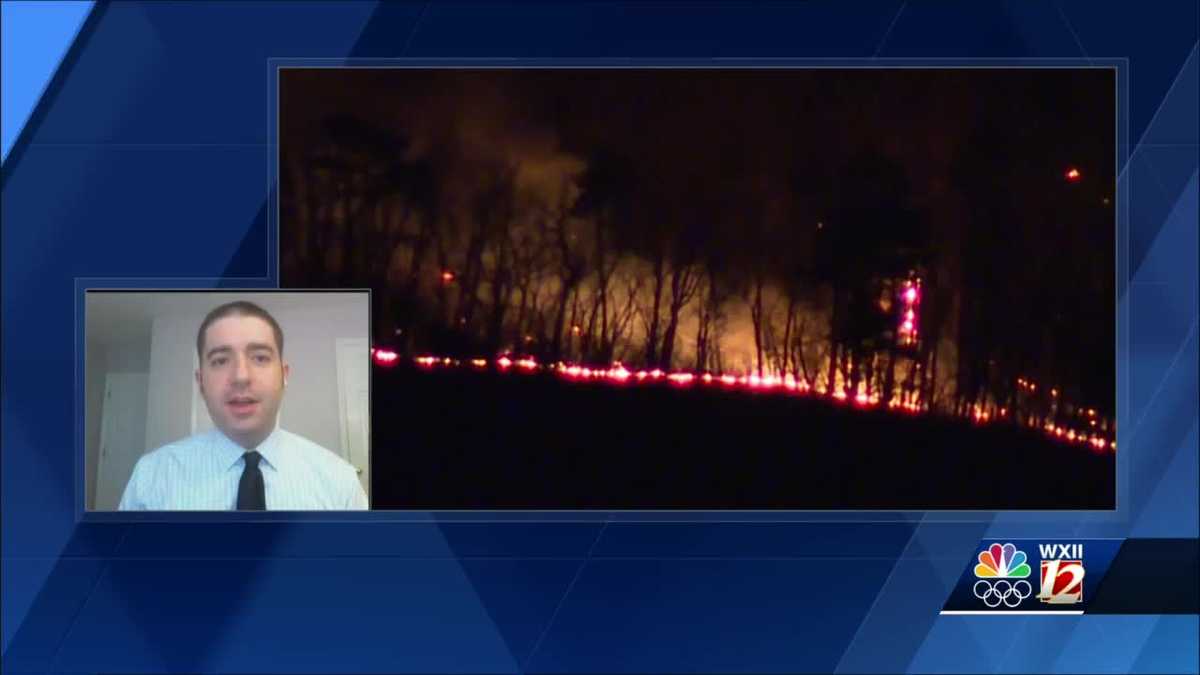 Pilot Mountain wildfire Mayor shares updates
