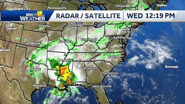 Maryland weather: Storms marching east could pose flood threat