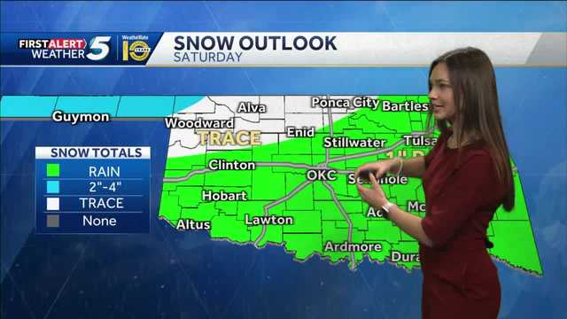Oklahoma expected to see snow, rain this weekend, early next week - Vimarsana News