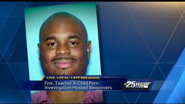 Former teacher in child porn investigation hosted sleepovers