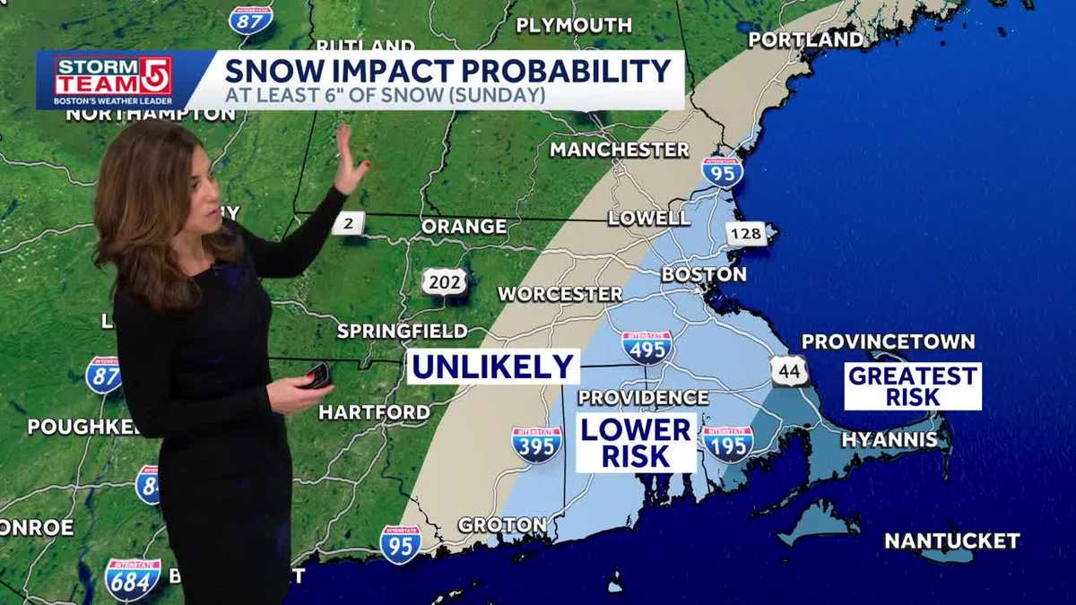 Video: Coldest air yet arrives before weekend storm