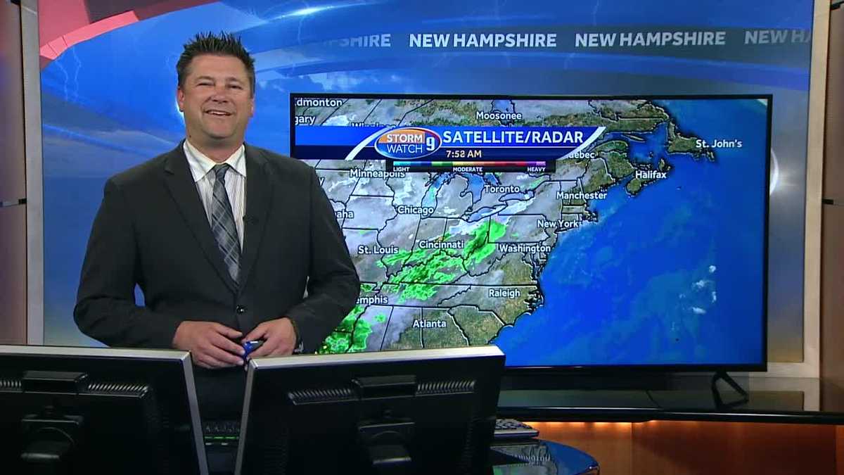 Watch: Sun gives way to clouds with cooler afternoon