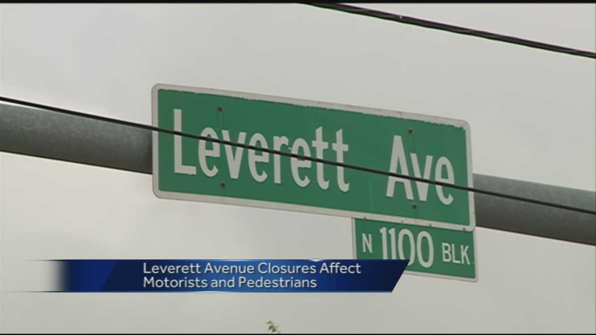 Leverett Avenue Closures