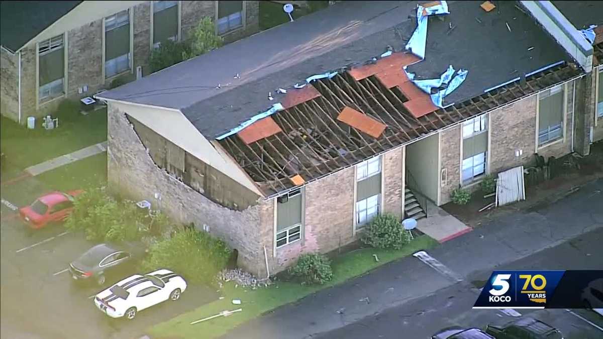 OKC man recounts moments storms busted out apartment window - KOCO