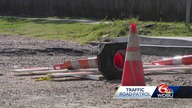 New Orleans man nearly falls on Allen Street incomplete road work - Vimarsana News