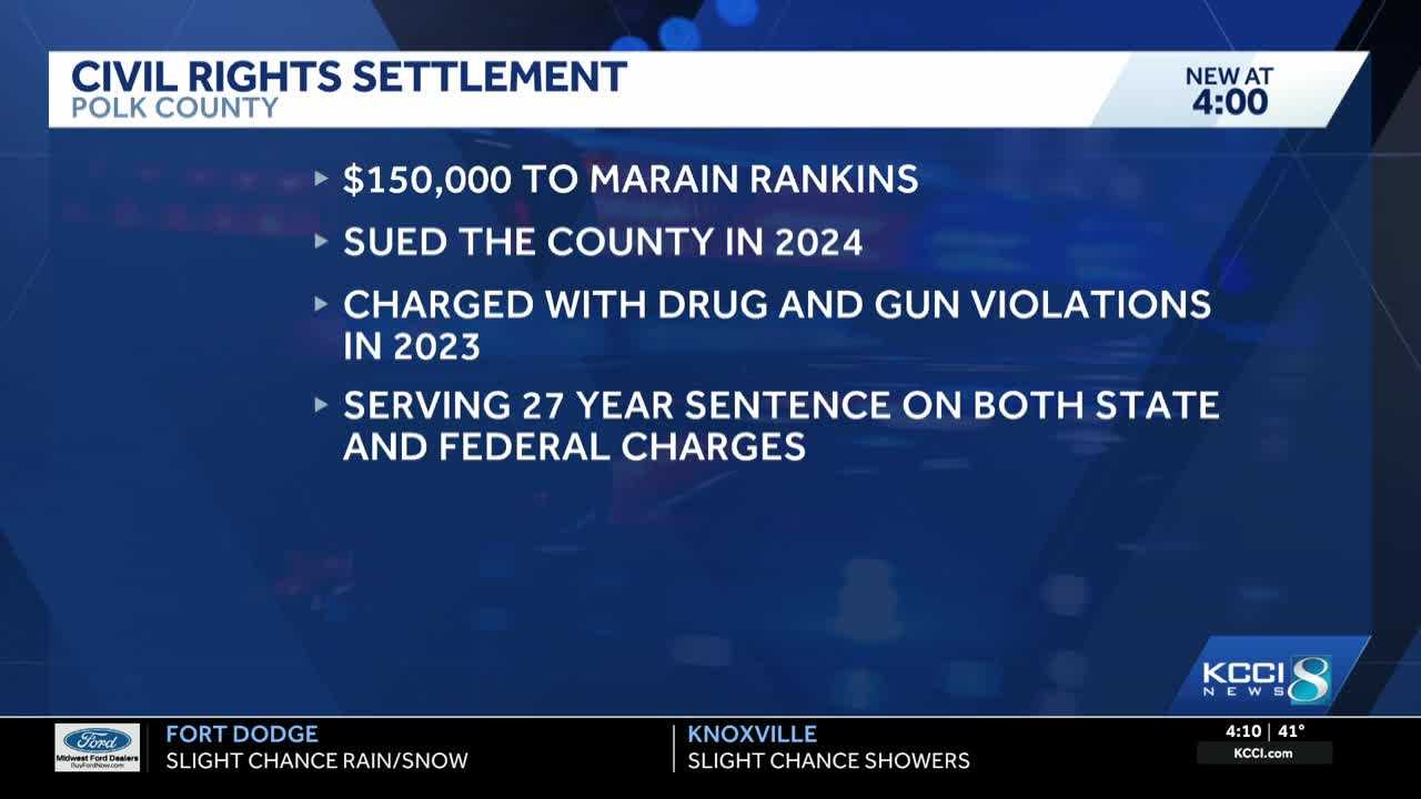 Polk County approves $150,000 settlement in civil rights lawsuit