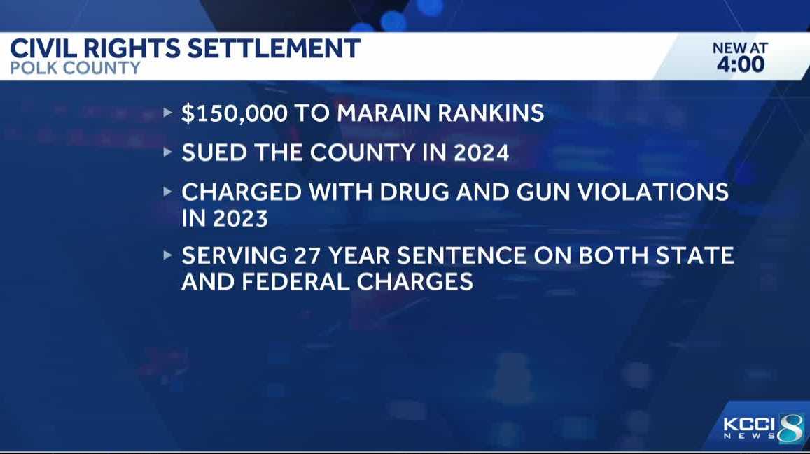 Polk County approves $150,000 settlement in civil rights lawsuit
