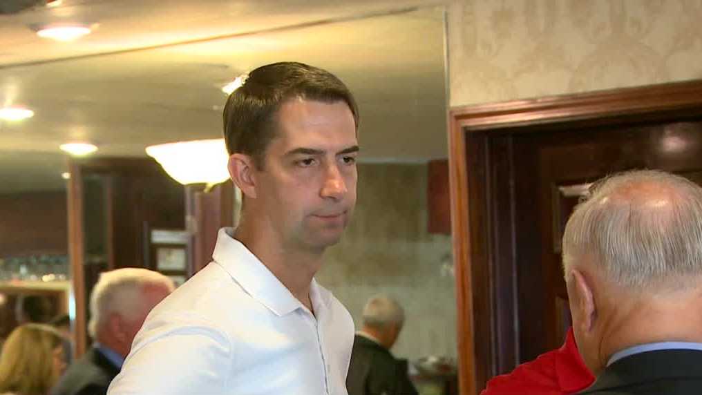 US Sen. Cotton criticizes FBI for Mar-a-Lago search in NH visit – WMUR