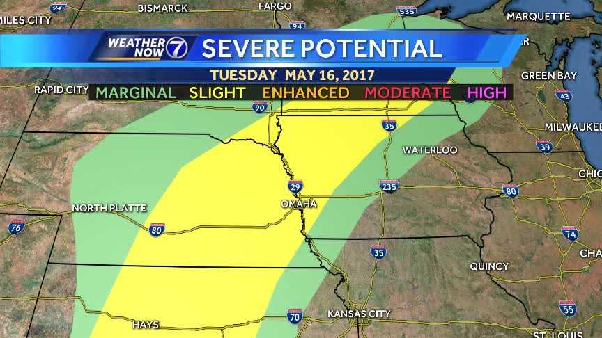 Heat & humidity Monday, storms rumble through midweek