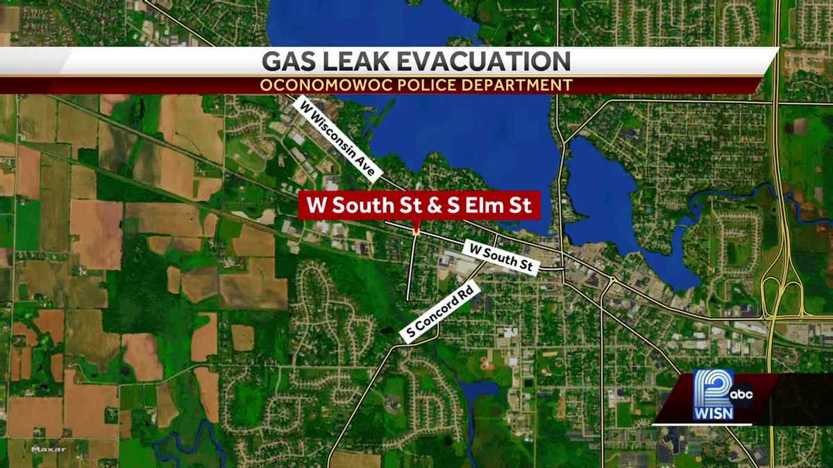 Gas leak leads to emergency evacuation in Oconomowoc