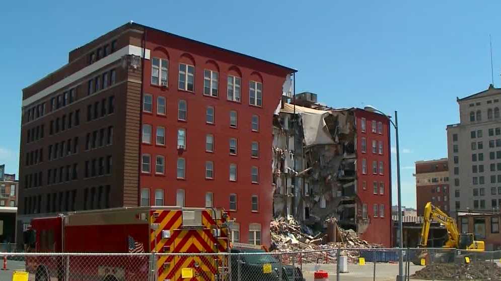 Owner sues engineering firm over collapsed Davenport building