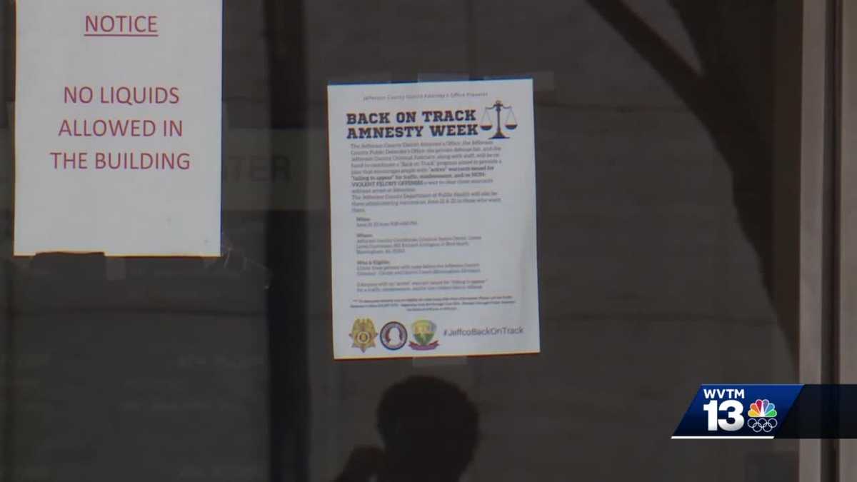 Jefferson County helps citizens with warrants clear record with Back on