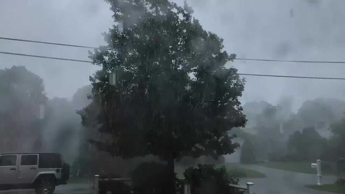 Video shows ferocity of winds from Cape Cod storms