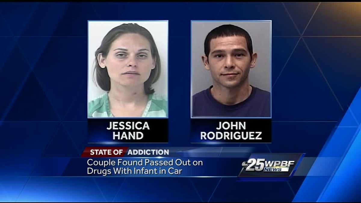 Couple found passed out on drugs with infant in car