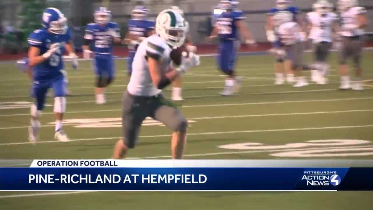 High School Football PineRichland defeats Hempfield