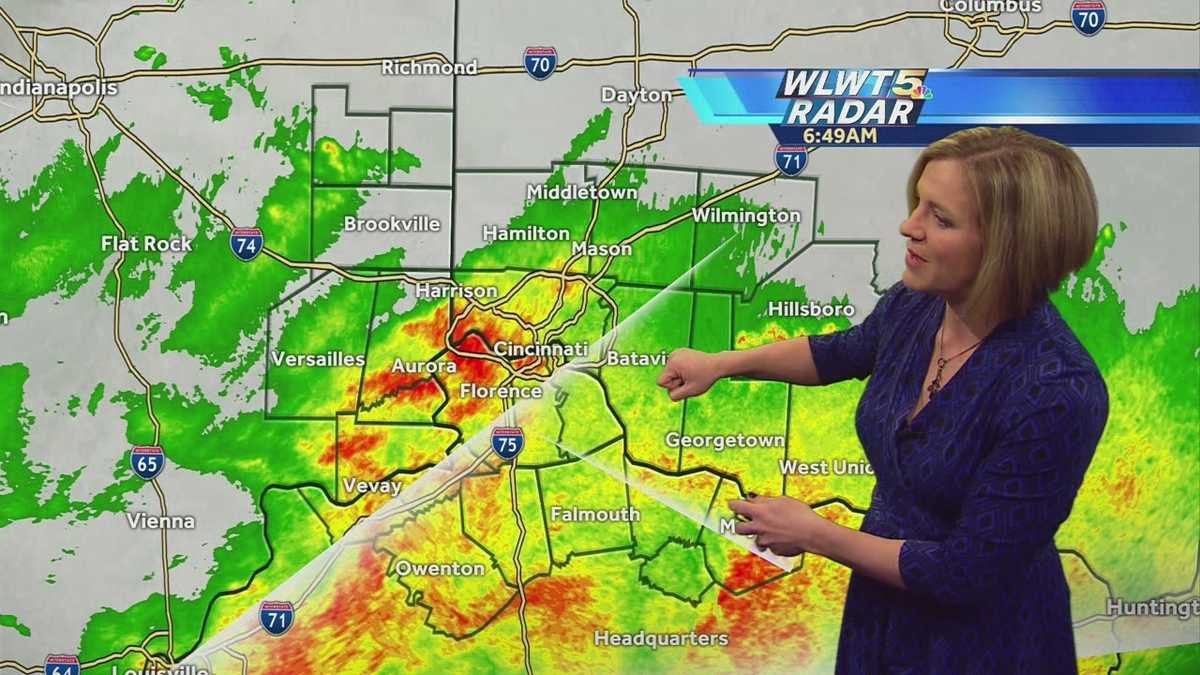 Heavy Rain Brings Flooding South