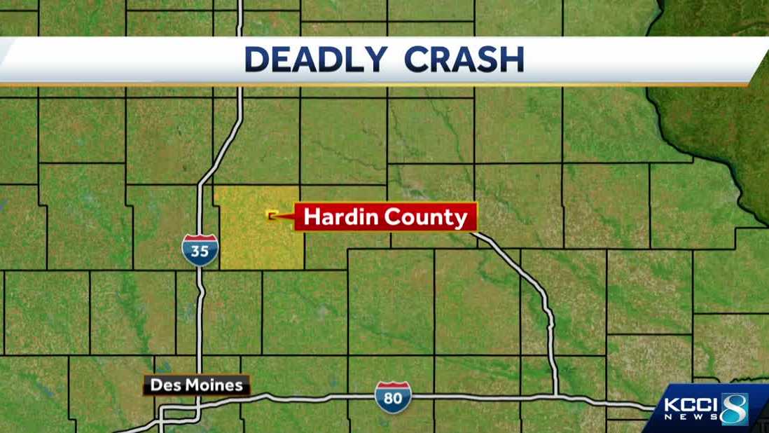 Deadly Iowa crash: Texas man killed in Hardin County rollover crash - KCCI