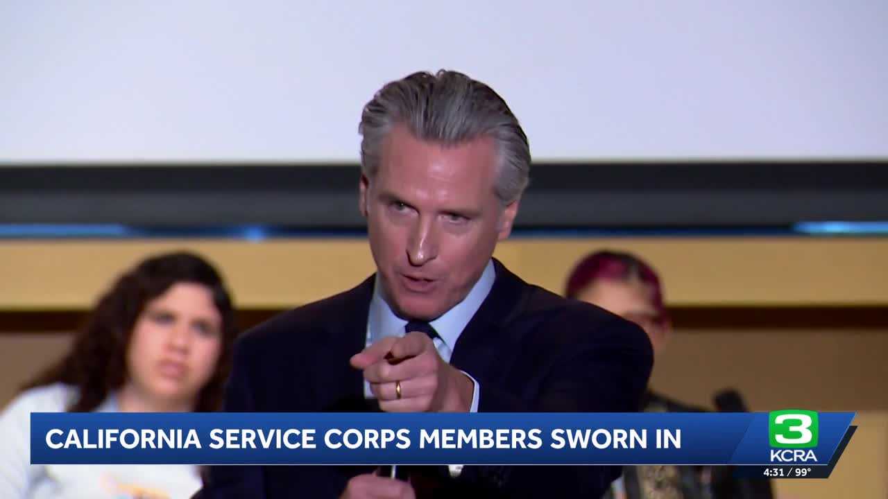 Gov. Newsom swears in 2026-2027 California Service Corps cohort in Sacramento