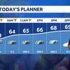 Video: Rainy start to Sunday but dry weather is expected to return