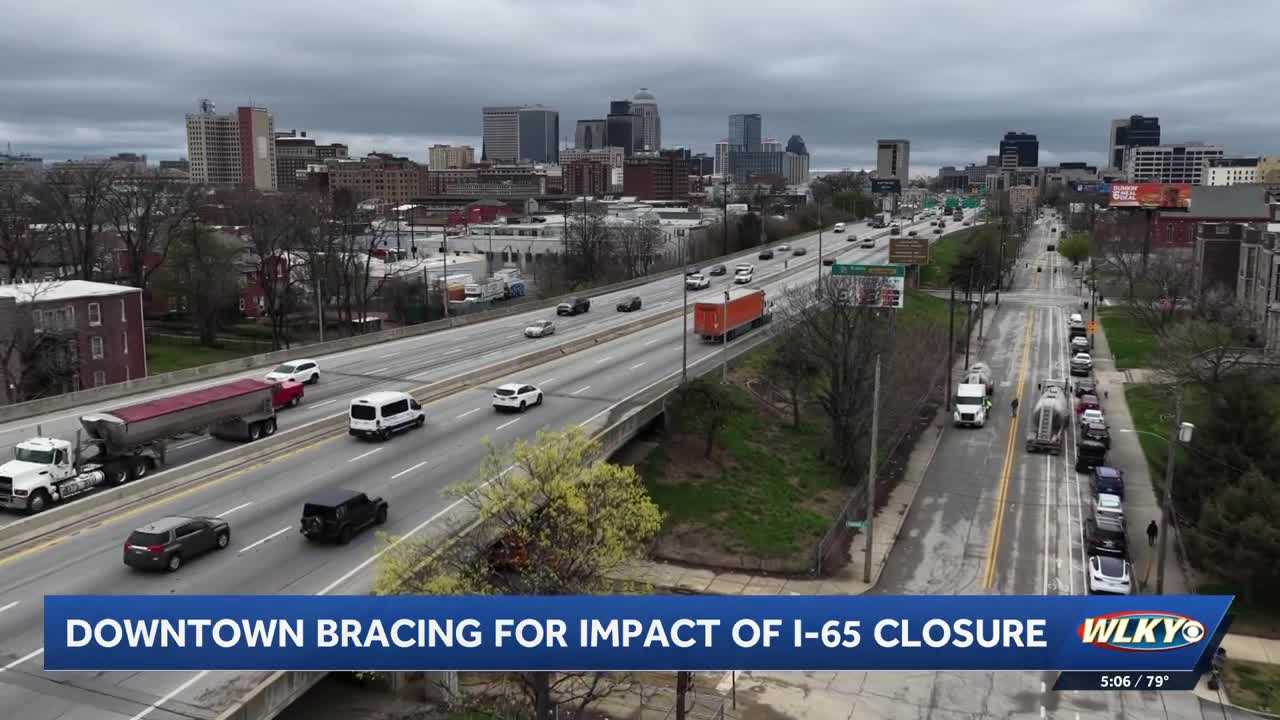 Louisville's I-65 shutdown could bring big traffic—and big