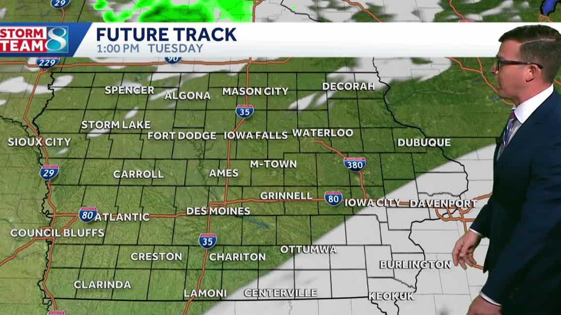Iowa weather: The heat continues this week with a few pop-up storm chances