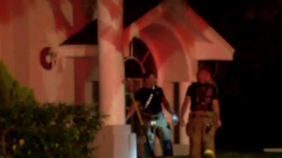Orange County home damaged by fire