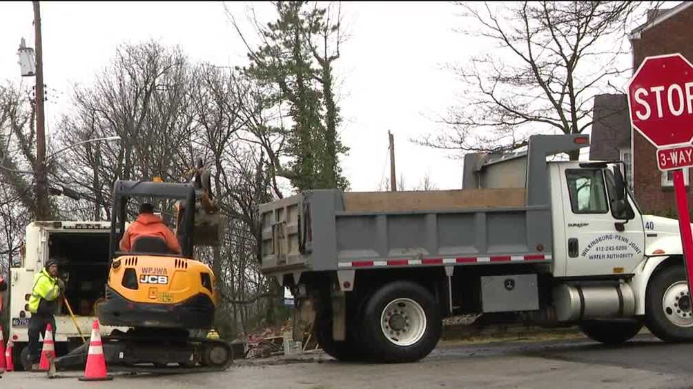 WilkinsburgPenn Joint Water Authority water main breaks