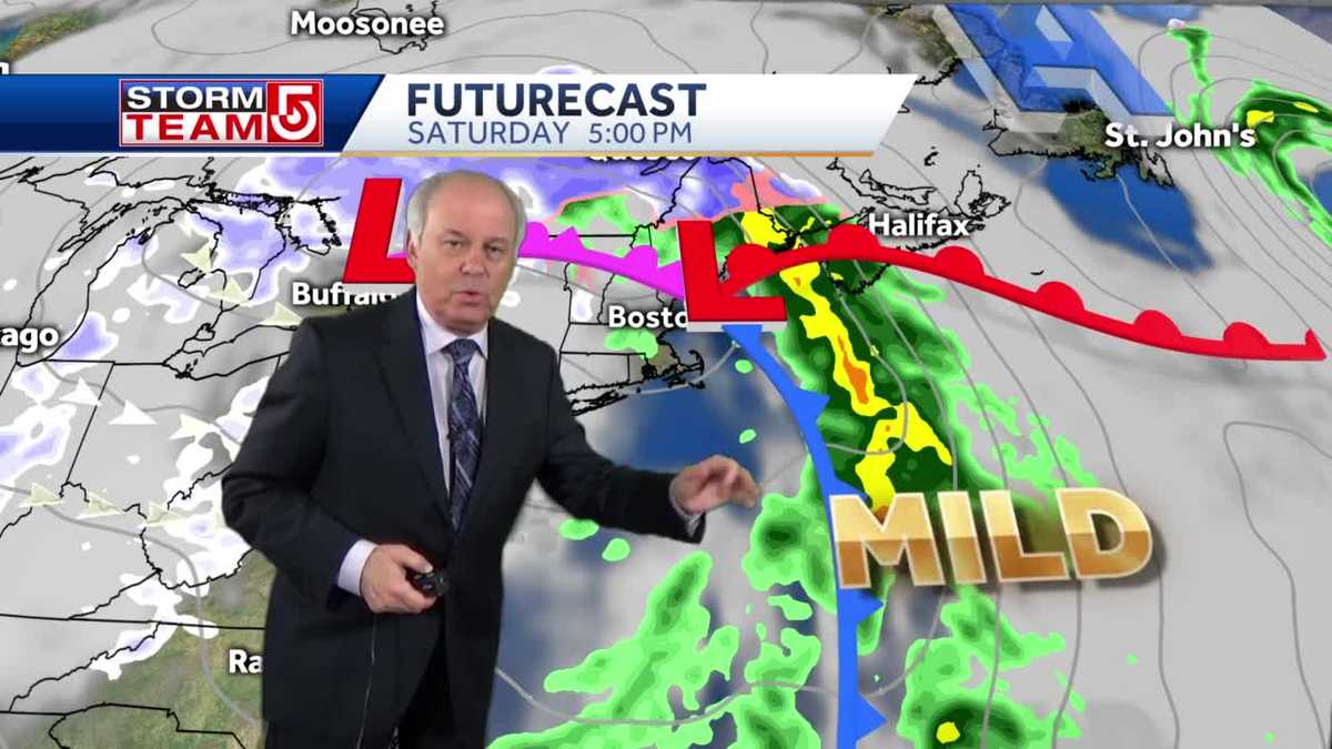 Video: Storm brings Rain/Snow Friday into Saturday