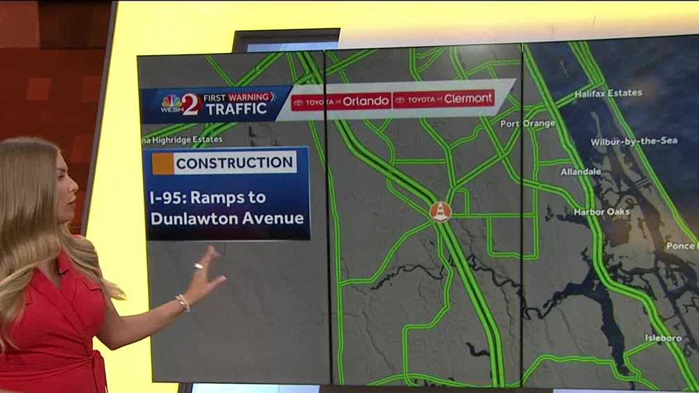 Interstate 95 ramps to Dunlawton Avenue to close overnight