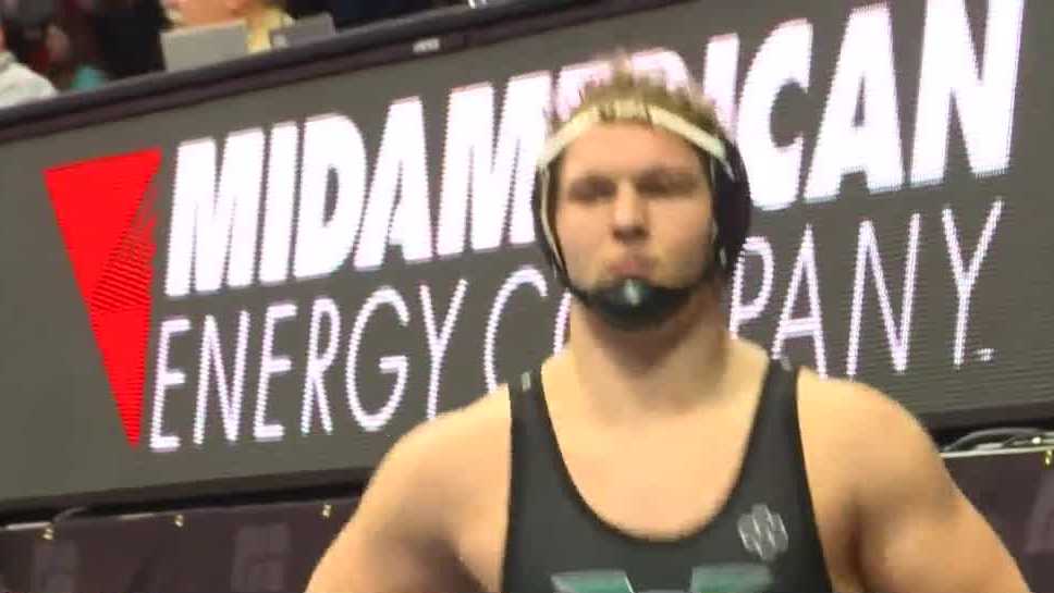 Clear the mats! See all the best moments from Round One of state wrestling