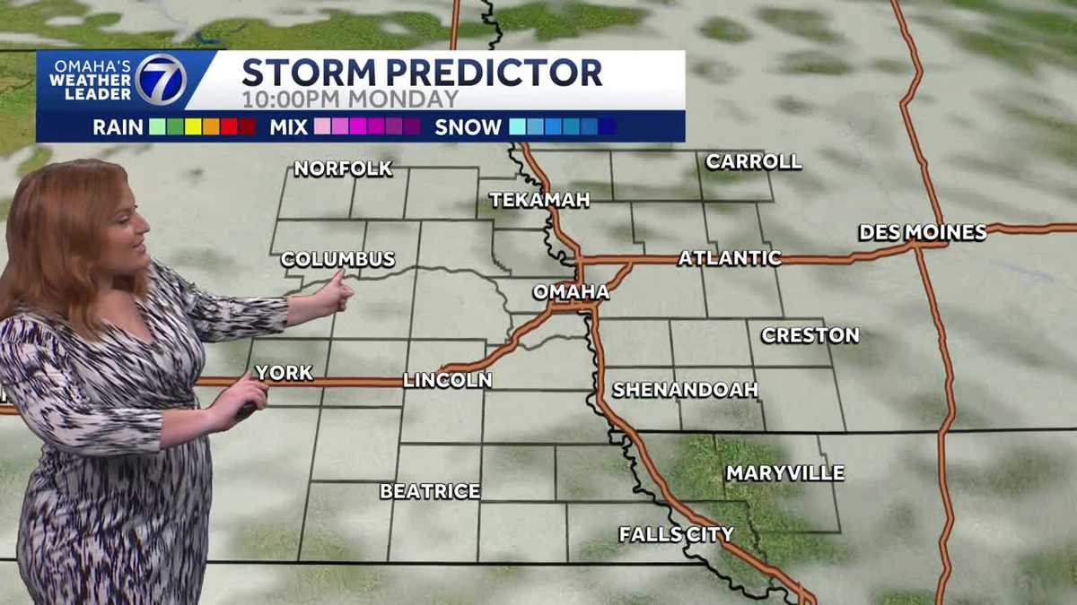 Mild, bright Monday for Omaha area - KETV