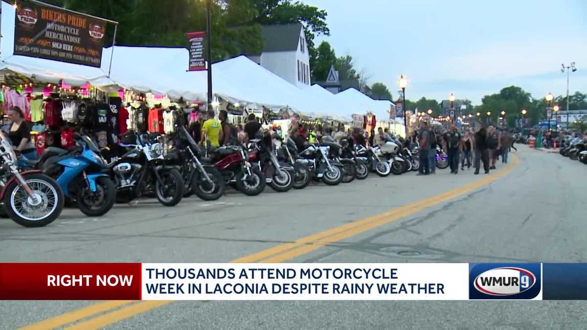 Wet finish in the forecast for Laconia Motorcycle Week