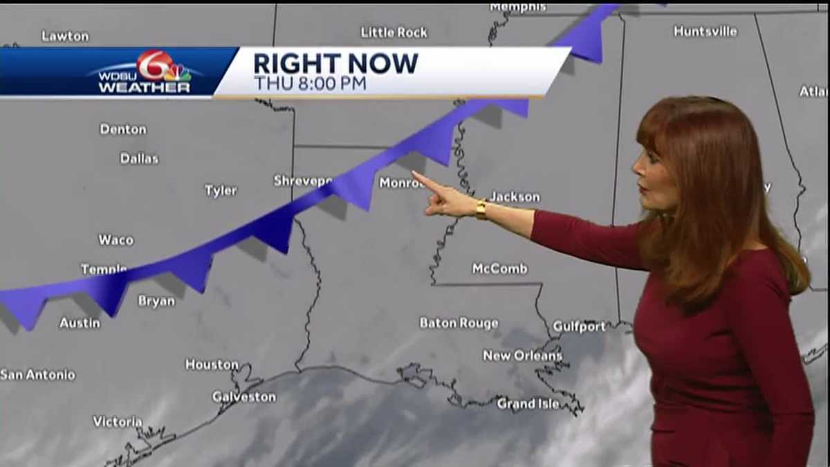 Cold front on the way!