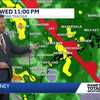 Showers tonight with gusty warm winds in Maine Thursday