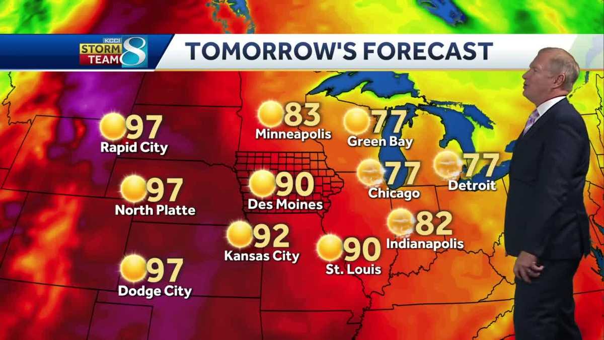 Overnight Iowa weather forecast June 16, 2021