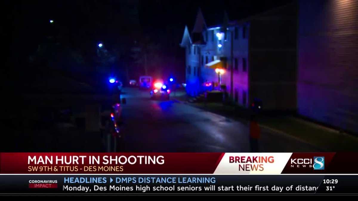 UPDATE: Wanted man charged in Des Moines shooting