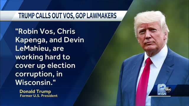 State GOP leaders respond to Trump's accusations they are covering up election corruption - Vimarsana News