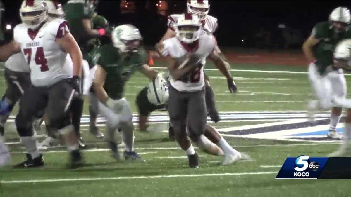 Oklahoma high school football complete scores Week 5