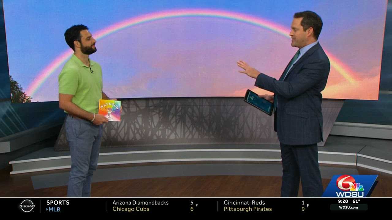 wdsu.com - Aubry Killion - Metairie father publishes children's book about hope, emotions and color