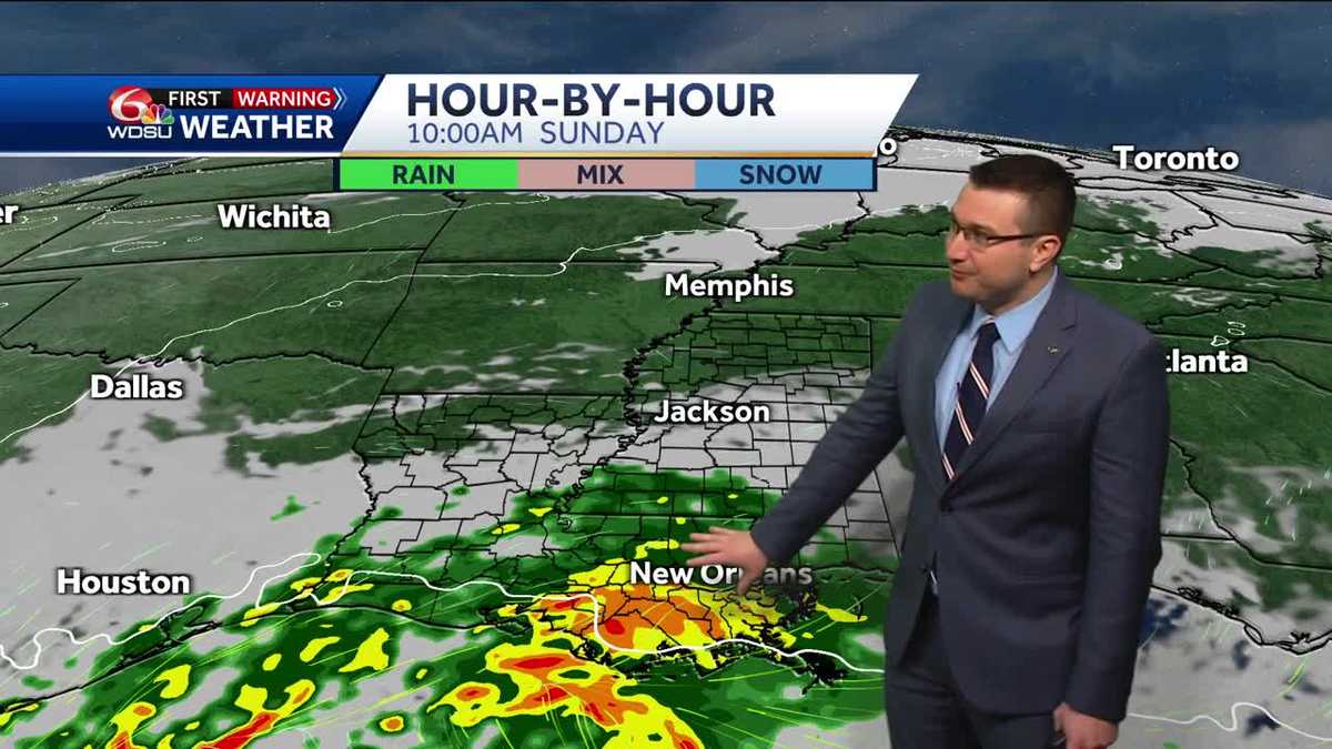 Another cold day, then watching for rain on Sunday