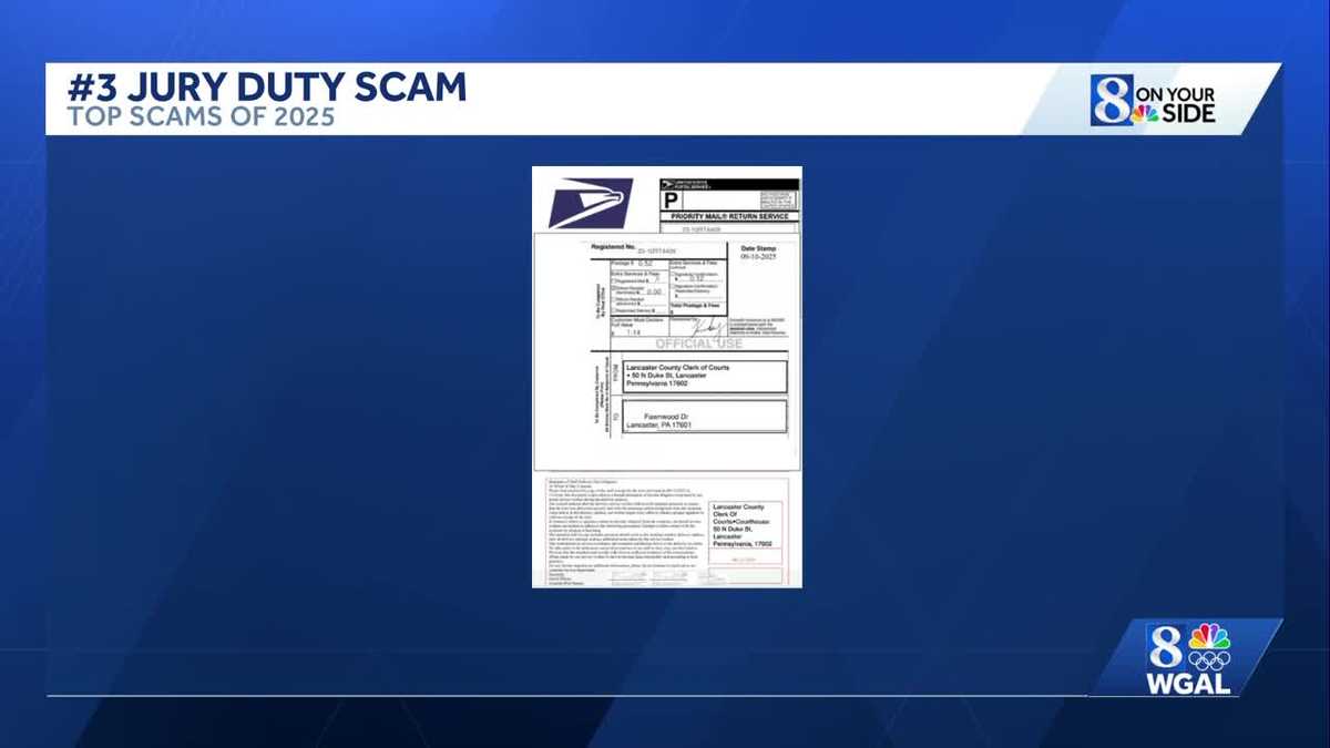 Jury duty scam among most reported | How it works, red flags