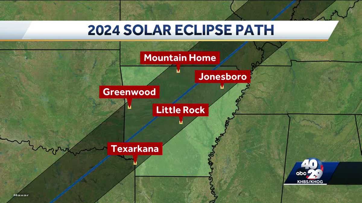 NASA scientist talks 2024 eclipse path in Arkansas
